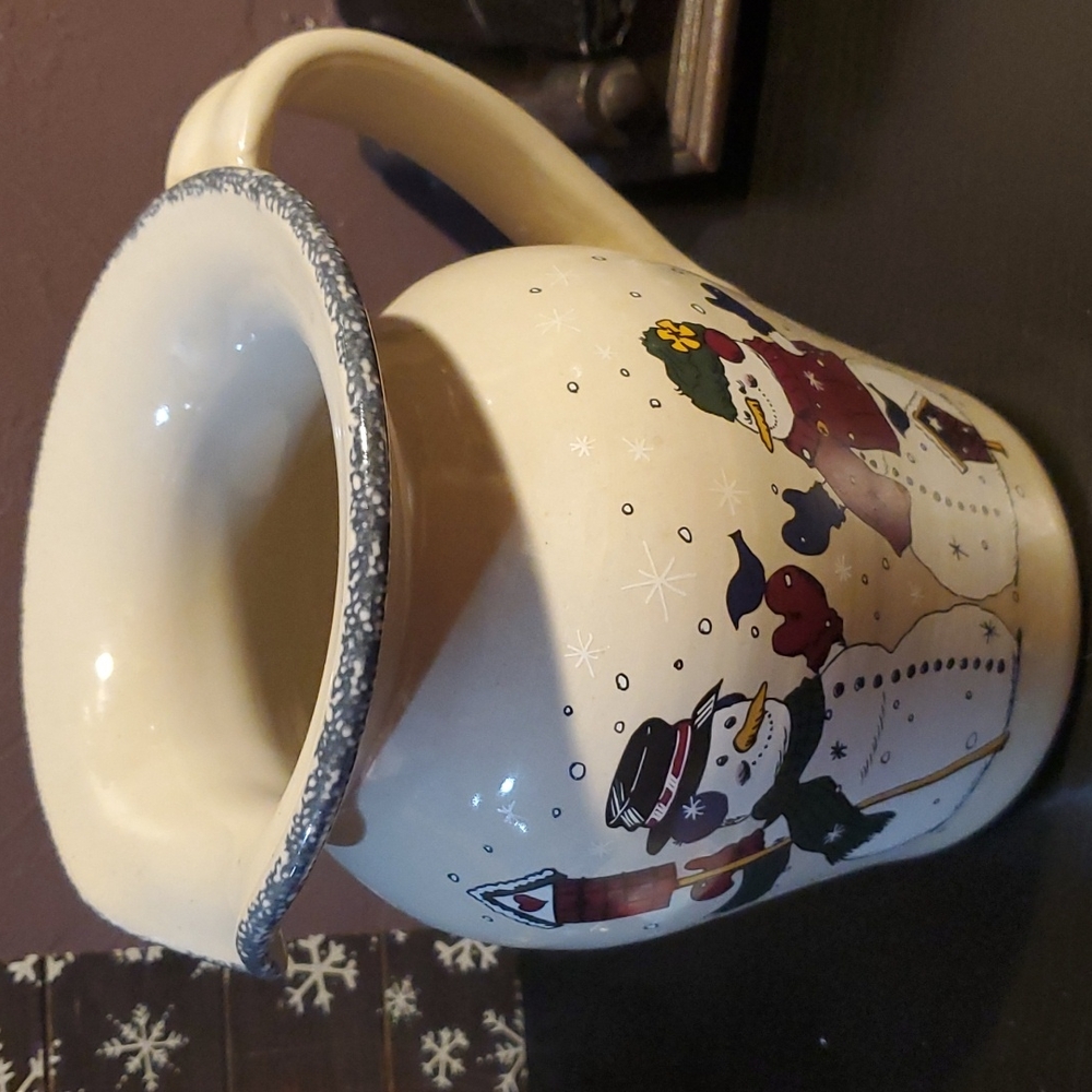Home and garden party snowman jug from 1999